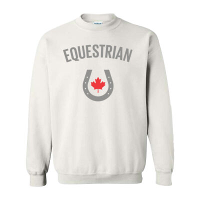 Gildan Unisex Equestrian Printed Crewneck Thumbnail