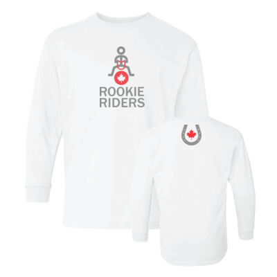 Gildan Youth Rookie Riders Horseshoe Icon Printed Long Sleeve Thumbnail
