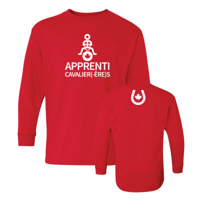 Gildan Youth Rookie Riders Horseshoe Icon Printed Long Sleeve Thumbnail