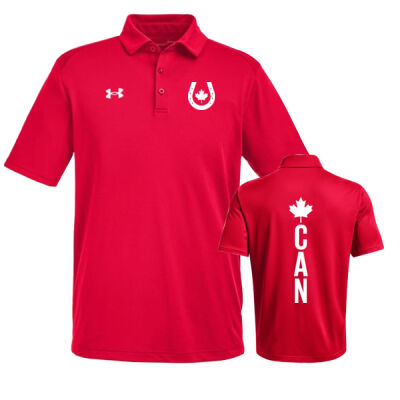 UA Men's Horseshoe Icon Canada Printed Polo Thumbnail