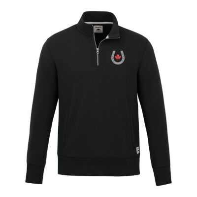Paddlecreek Men's Horseshoe Icon Embroidered Roots73 Quarter Zip  Thumbnail