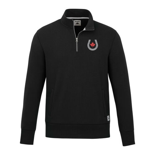 Paddlecreek Men's Horseshoe Icon Embroidered Roots73 Quarter Zip  Thumbnail