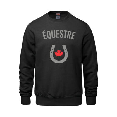 Vault Youth Équestre Crest Printed Crewneck Thumbnail