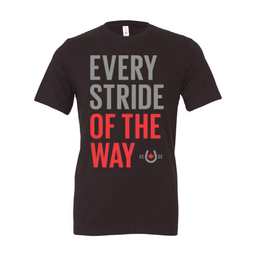 Bella + Canvas Unisex Every Stride Printed T-Shirt Thumbnail